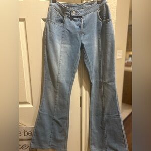The RAGGED Priests Blue Jeans Size 30 / 8